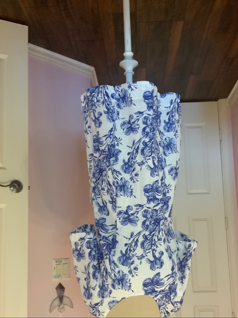 Blue Floral Dress